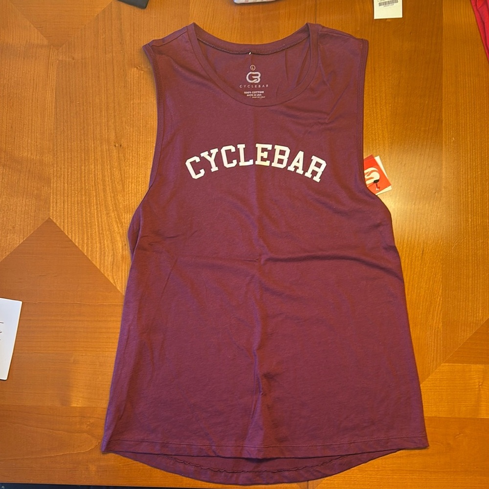 CycleBar Women's Maroon Tank Top